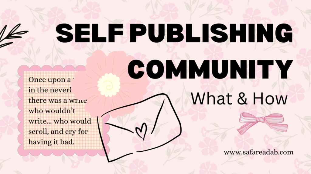 self publishing community is where urdu writers publish their novels and stories by themselves on our Safar-e-adab website and discord server